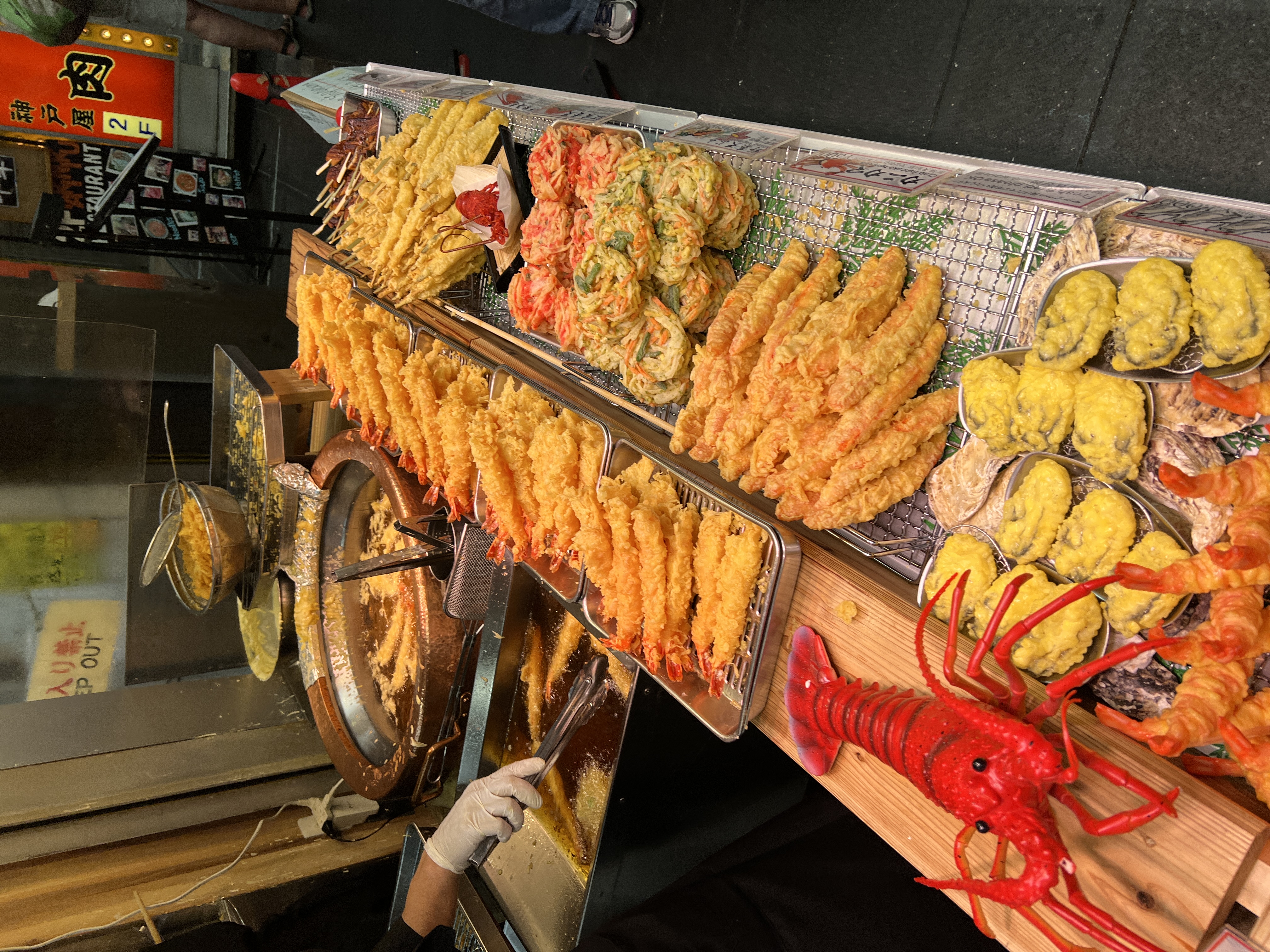 Kuromon Ichiba Market Osaka : rue commerçante